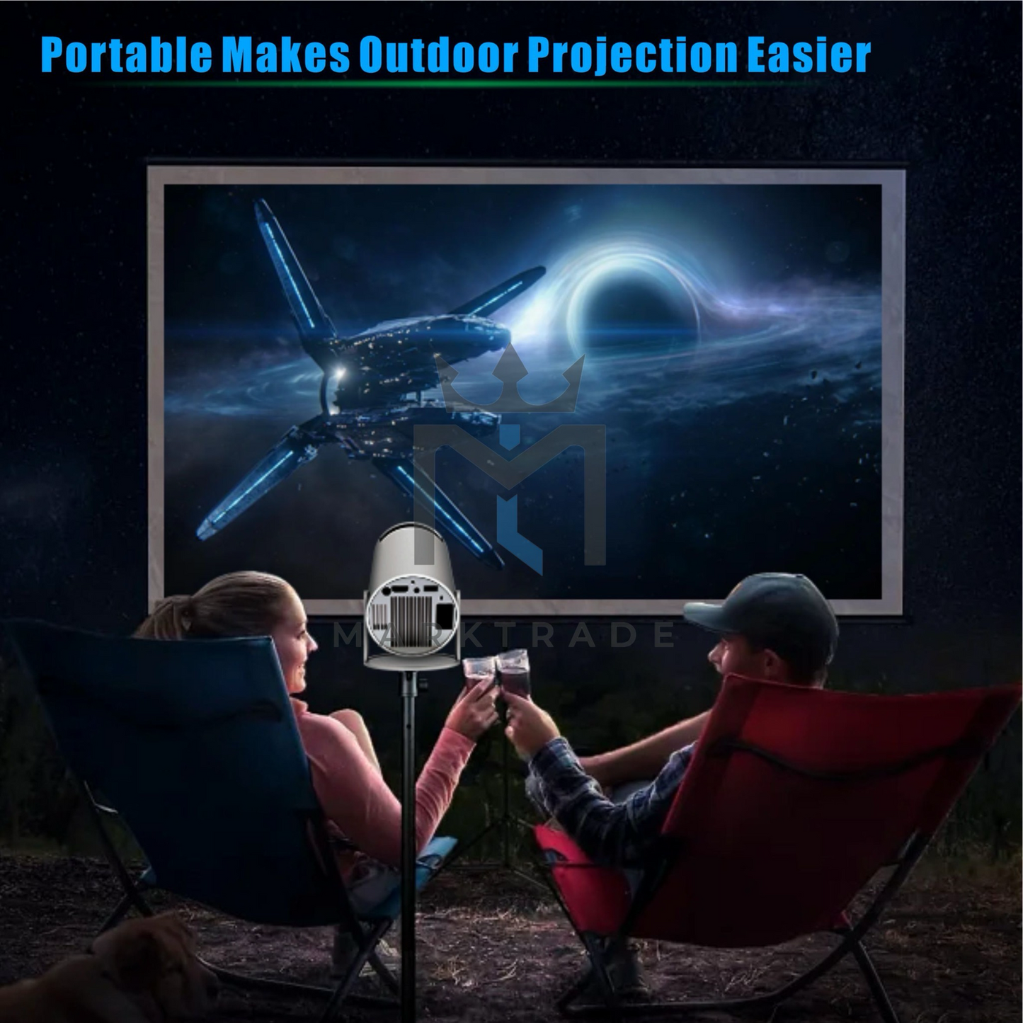 Marktrade HY300PRO 720P HD Freestyle Projection Android 11.0 / 00201