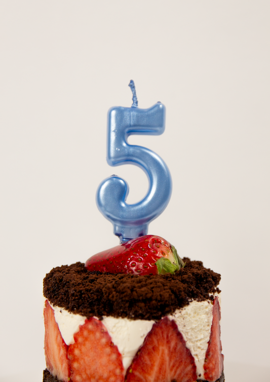 Geburtstagskerzen Zahlen 0-9, 3D Blau Geburtstagskerzen,Kerzen Geburtstag Zahl 0-9, Kuchen Topper Dekoration Kuchendeko Geburtstag, Geburtstagskerzen für Geburtstagsdeko