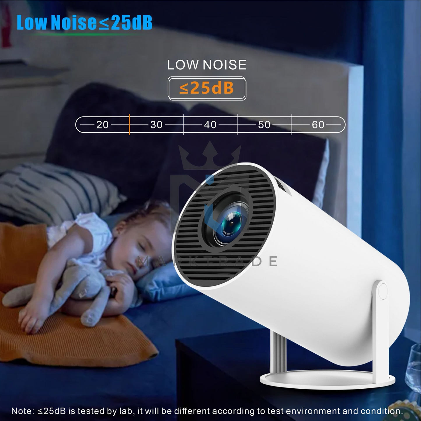 Marktrade HY300PRO 720P HD Freestyle Projection Android 11.0 / 00201