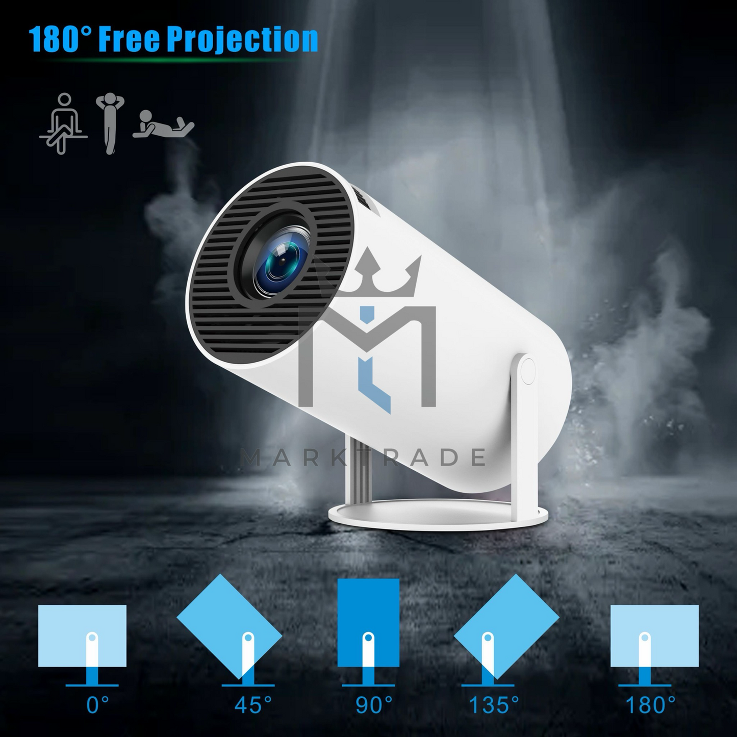 Marktrade HY300PRO 720P HD Freestyle Projection Android 11.0 / 00201